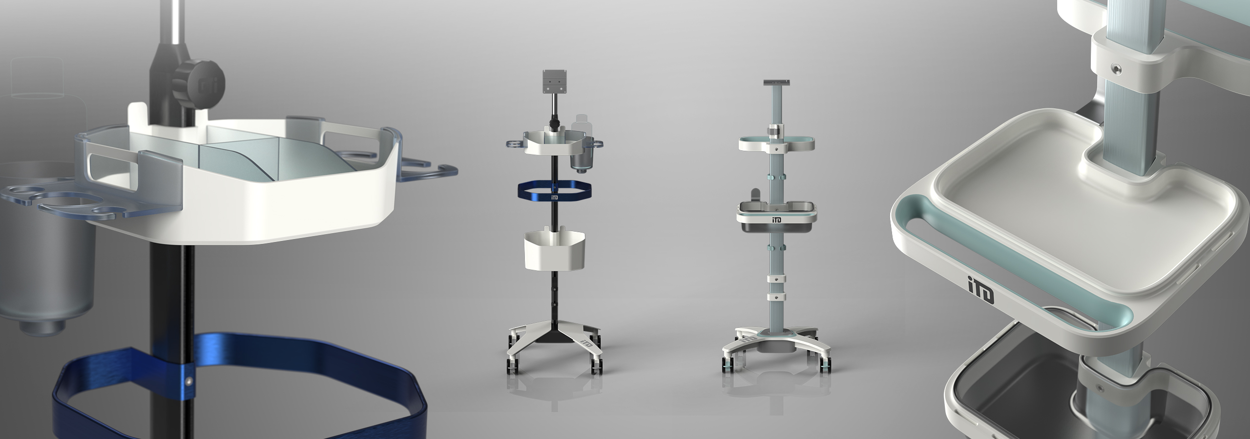 iTD Pitch Rollstand Entwurf Neo Projekter Industrial Design Duisburg 3D Modelierung Visualisierung Prototyping
